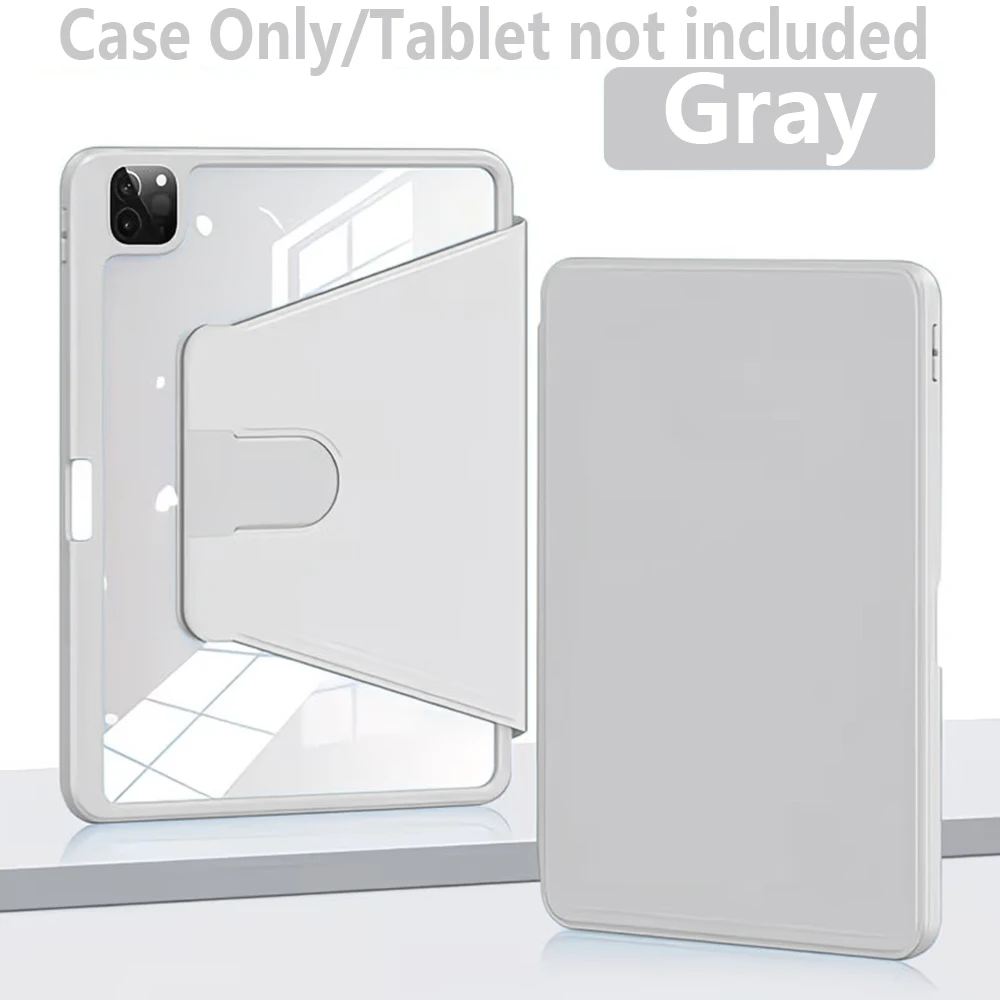 Swiveling 360° Rotation Tablet Cover for iPad Air, iPad, and iPad Pro