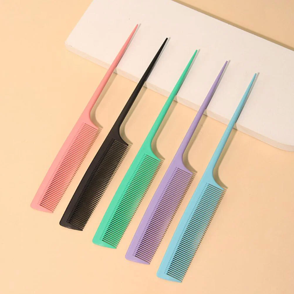 

5Pcs Barber Shop Hairstyle Combs Daily Use Haircut Combs Hair Styling Combs for Men Women
