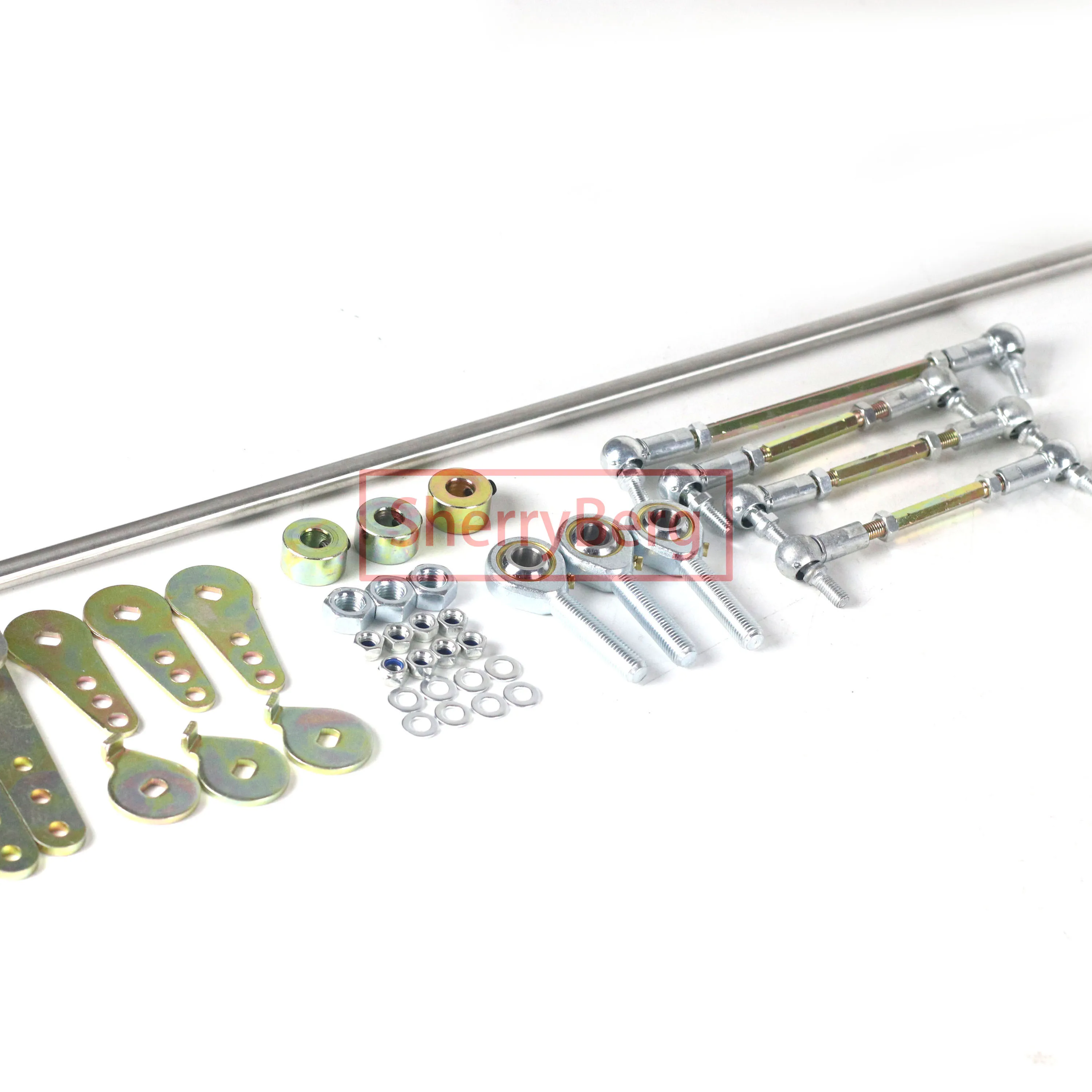 SherryBerg LINKAGE KIT Weber DCOE Universal 6 Cylinder Carburettor Carburetor Carb Throttle Bodies rod Linkage kit LINK11