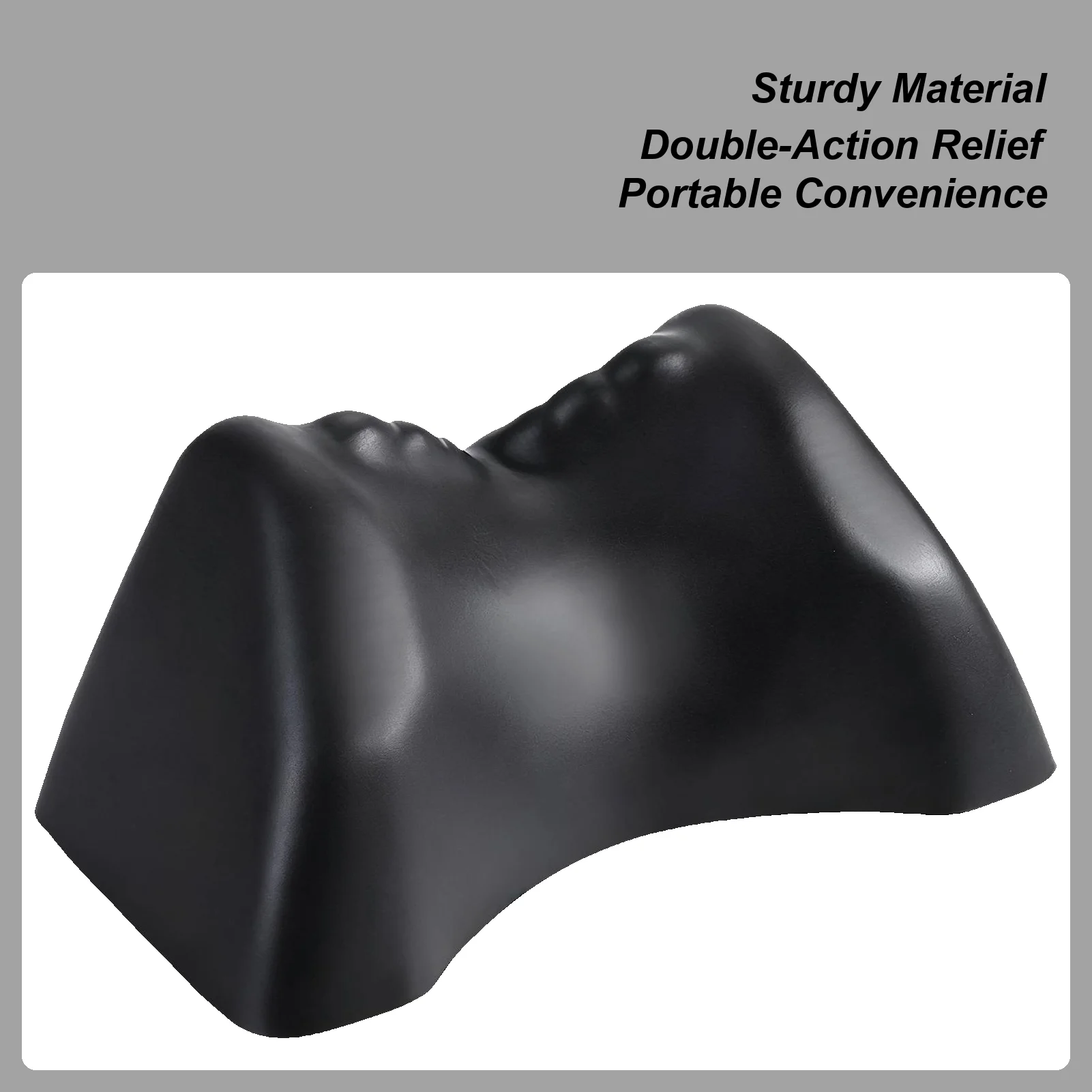Portable Ergonomic Neck Massage Pillow for Relaxation and Support