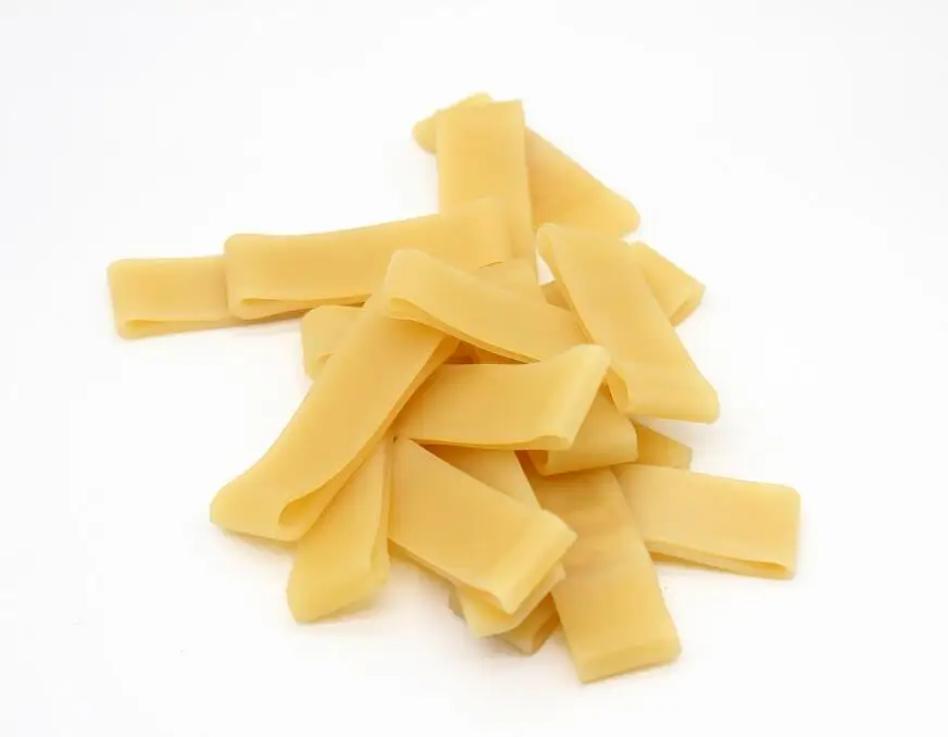

Flat Length 6cm Elastic Latex Rubber Bands For Package Packing Office Supply
