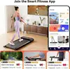 Superun  2-in-1 Home/Office 2.5 HP Walking Treadmill,mini Treadmills for Small Spaces with APP & Remote Control