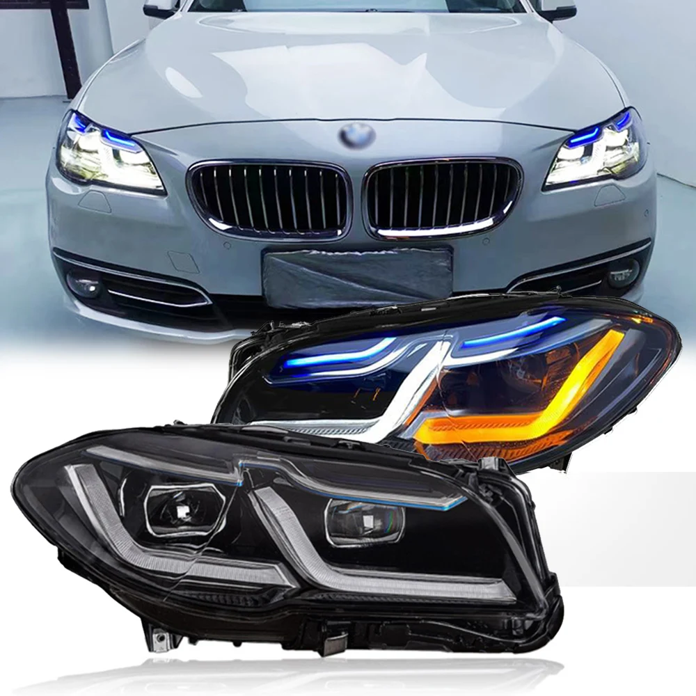 Pack De 2 Tapas De Faro Lavaparabrisas Delantero Para BMW F10/F11 Serie 5 (prefacelift)