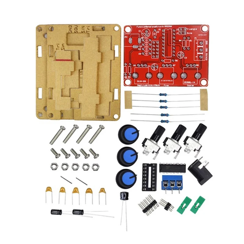 High Precision DIY Signal Generator Kit with Adjustable Frequency Range (1Hz-1MHz)