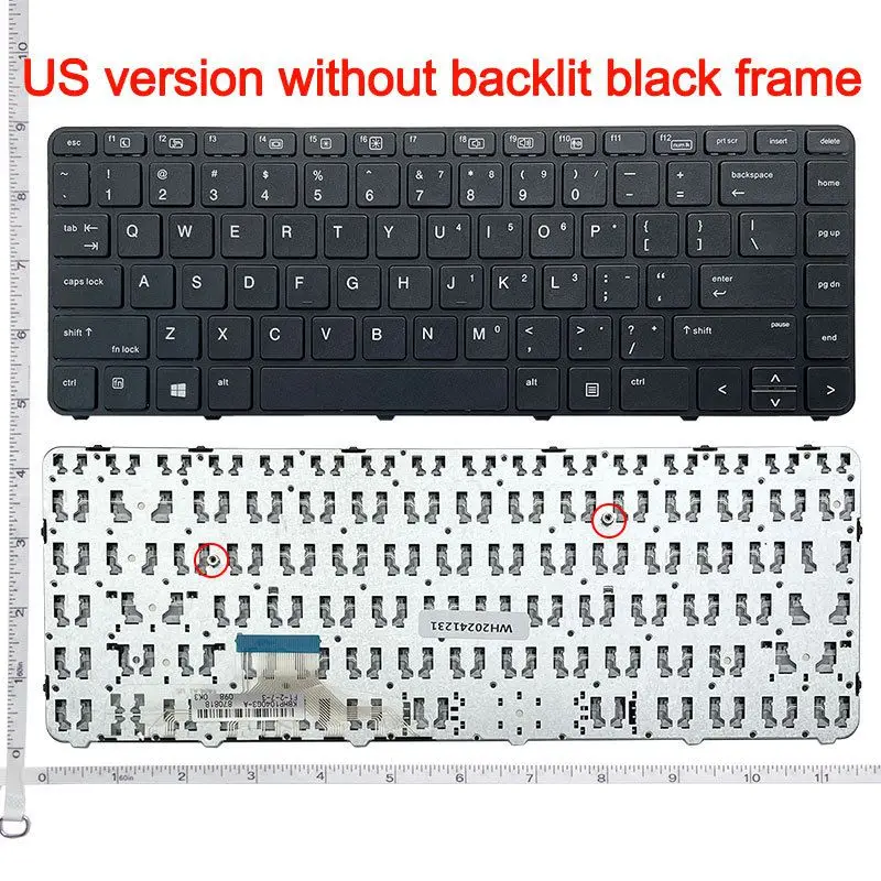 Tastiera per Laptop bianca usa per HP Stream 11-d 11-d020nr 11