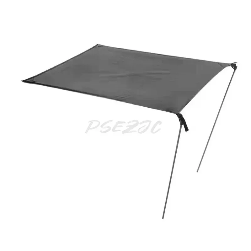 Outdoor Folding Beach Chairs Sunshade Waterproof Multifunctional Fishing Sunshade Natural Hiking Equipment Accessories Canopy