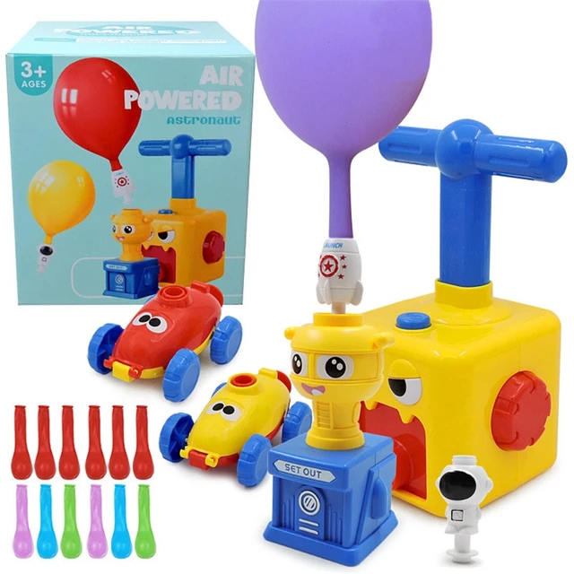 Balloon Powered Cars Balloon Racers Aerodynamic Cars Stem Toys Party Supplies 2