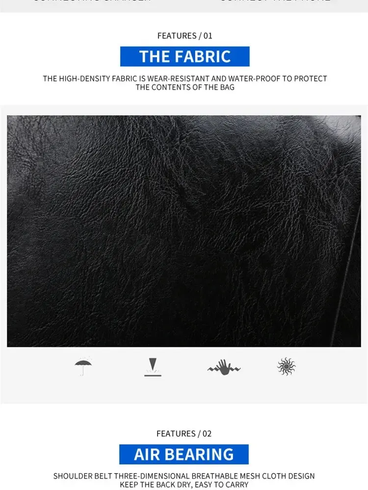 Sd13cebbd3778452d814028467953007db 1 Pack 15.6 inches Men's Business Simple Computer Backpack USB Charging Lightweight Schoolbag Travel Commuting Mallzona