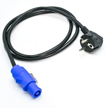 High fleixble Powercon Schuko Cable 1m 1.5m 2m 3m 5m 8m 10m 3x1,5 mm² Compatible Main Power Cord Kabel 1