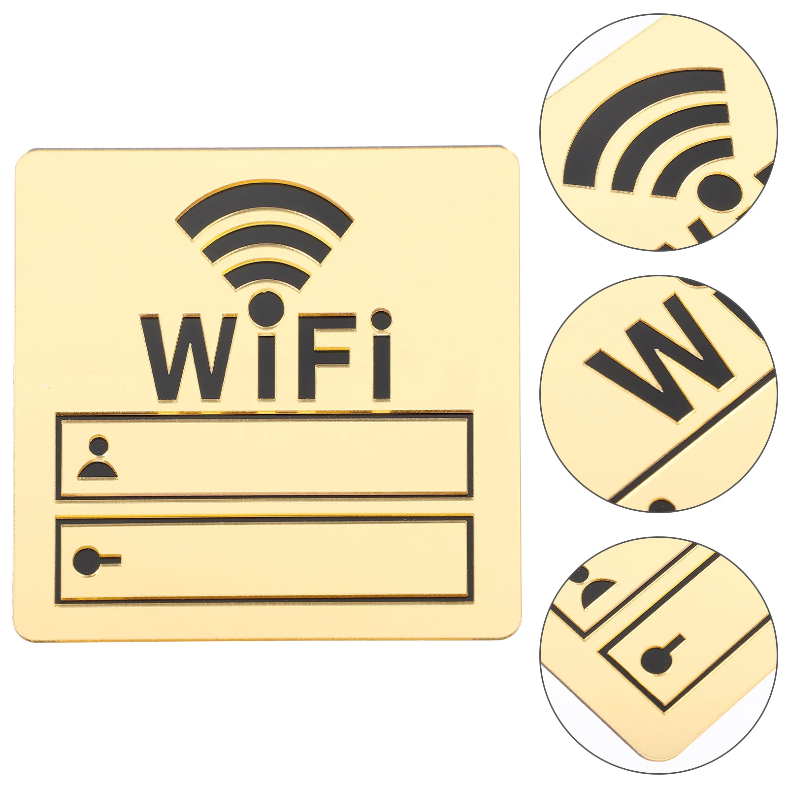 

Wifi Sign Hotel Wifi Sign Wifi Account Password Sign Acrylic Wifi Signage Office Decor