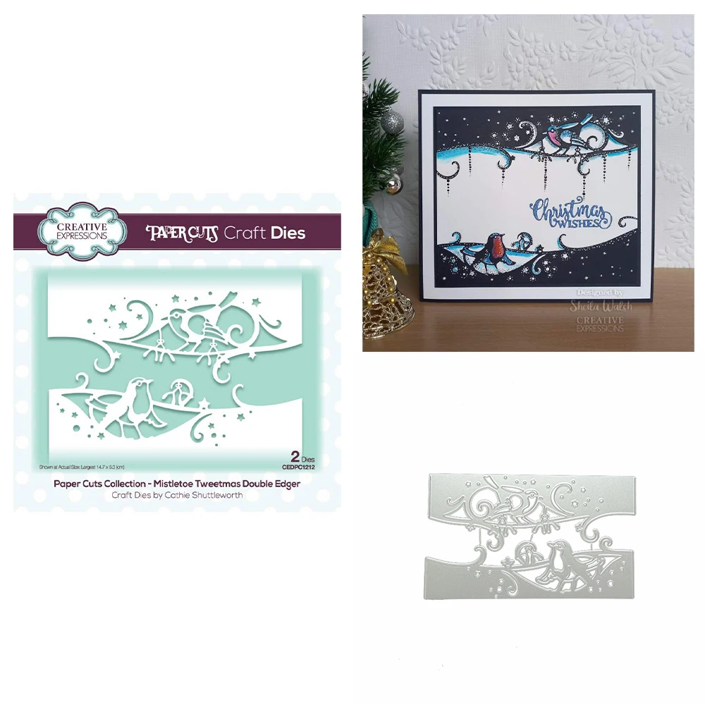 TAMPONS CLEAR + MATRICE DE DECOUPE - SET 1 - Marque CRAFT SENSATIONS - Loisirs créatifs