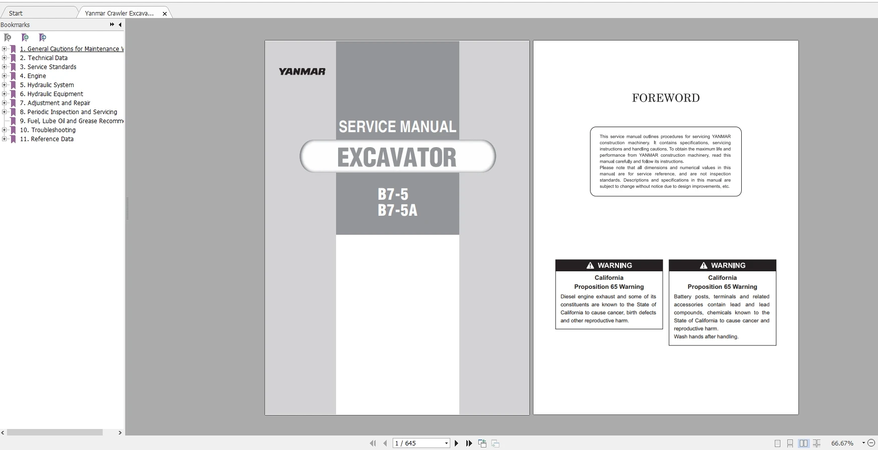 

Heavy Equipment 10.7GB Full Service & Part Manuals DVD PDF 2020 forYanmar
