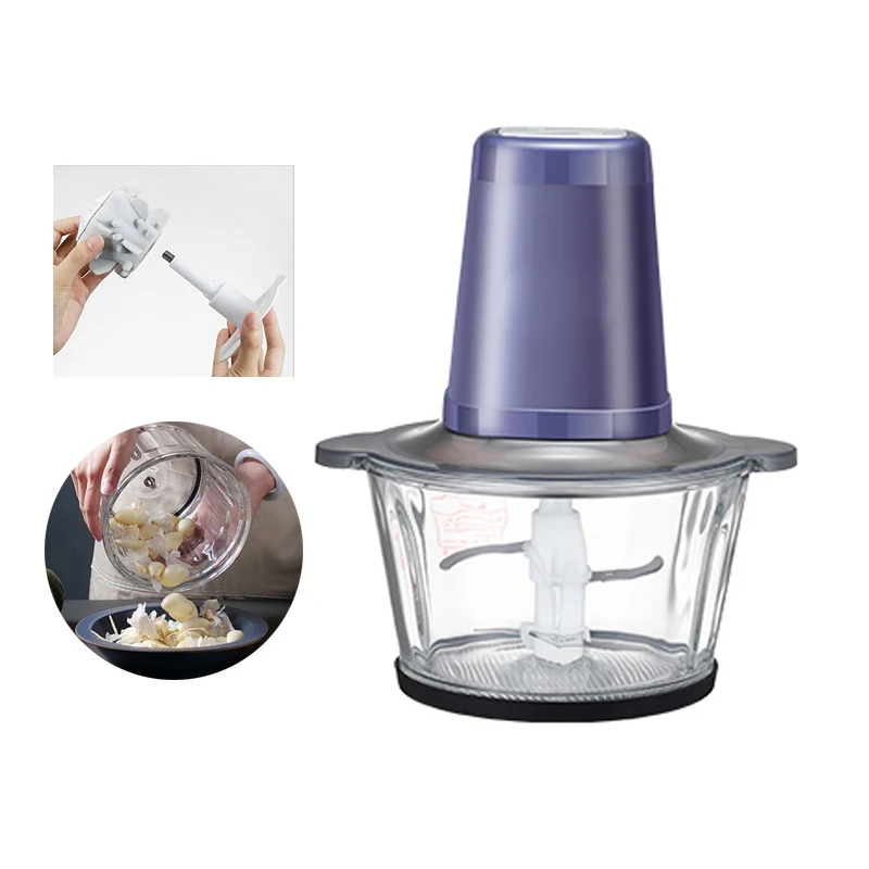 

Электрический кухонный комбайн, измельчитель, Кухонная машина для очистки чеснока, Masher, мясорубка, чеснокочистка, измельченный блендер 220 В