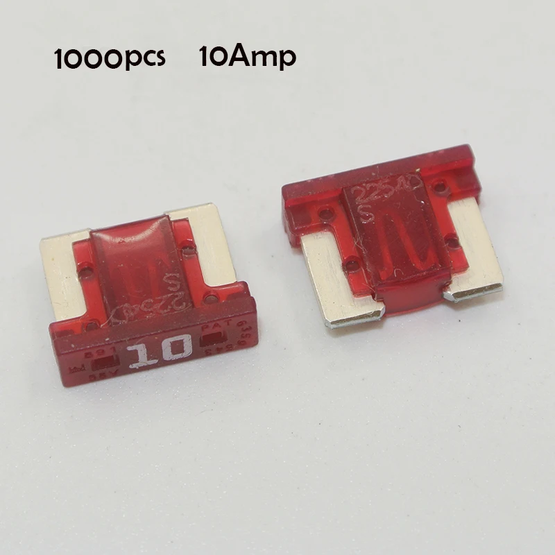 90/50pcs fuses mikro krátce nízko profilu mini čepel tavná pojistka sortiment 3A 5A 7.5A 10A 15A 20A pro auto loď kamion SUV automobilové