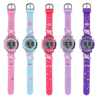 UTHAI CE105 Children's Cartoon LED Electronic Watch 30M Waterproof Kids SmartWatch Luminous Alarm Clock Sports Boys Girls Gift 2