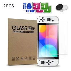 Premium Tempered Glass Screen Protector, 2 - Pack (FOR Switch OLED)