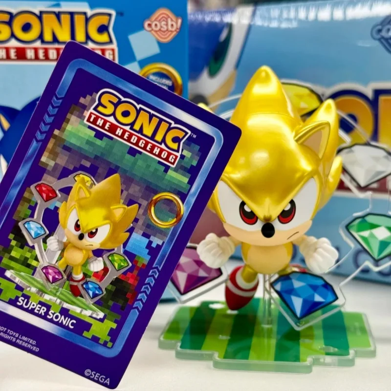 Original Hot Toys Hedgehog Sonic Cosbi Blind Box Action Figures