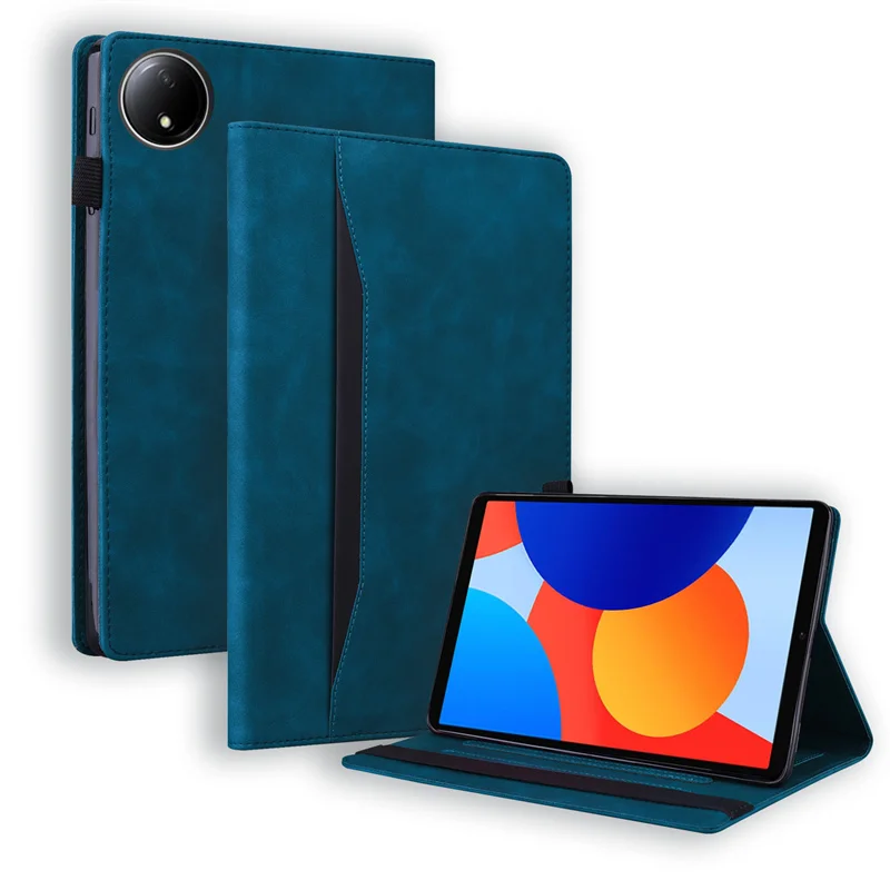 Embossed Flower Cat Wallet Flip Case for 8.7 Inch Tablet - Kids & Girls Edition