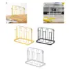Mug Organizer Metal Cup Drying Rack for Countertop Drainer Stand Glass Bottle Holder Coffee Mug Holder for Office Coffee Mugs 4