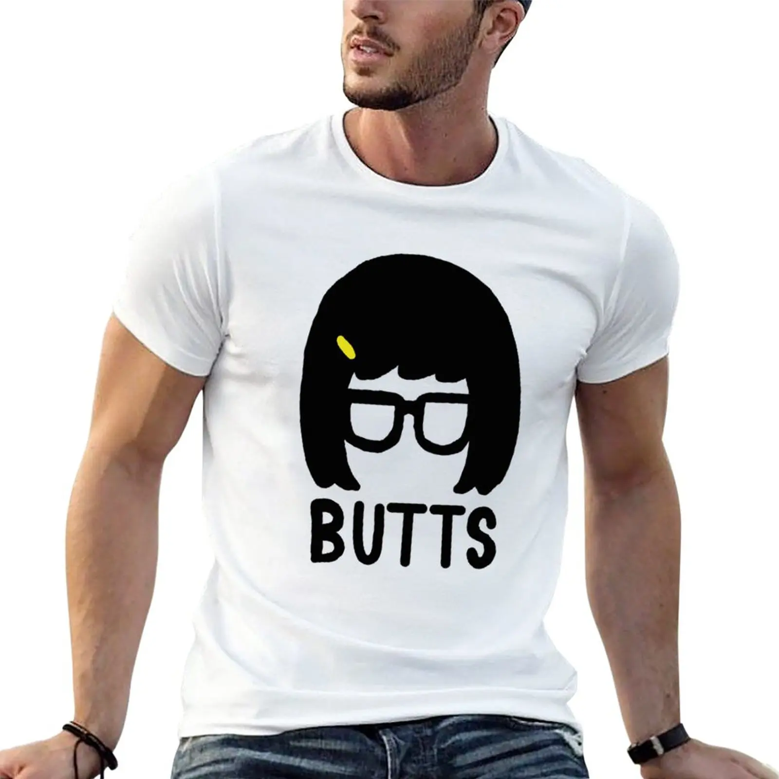 

New Tina Butts T-Shirt black t shirts graphic t shirt t shirts for men graphic