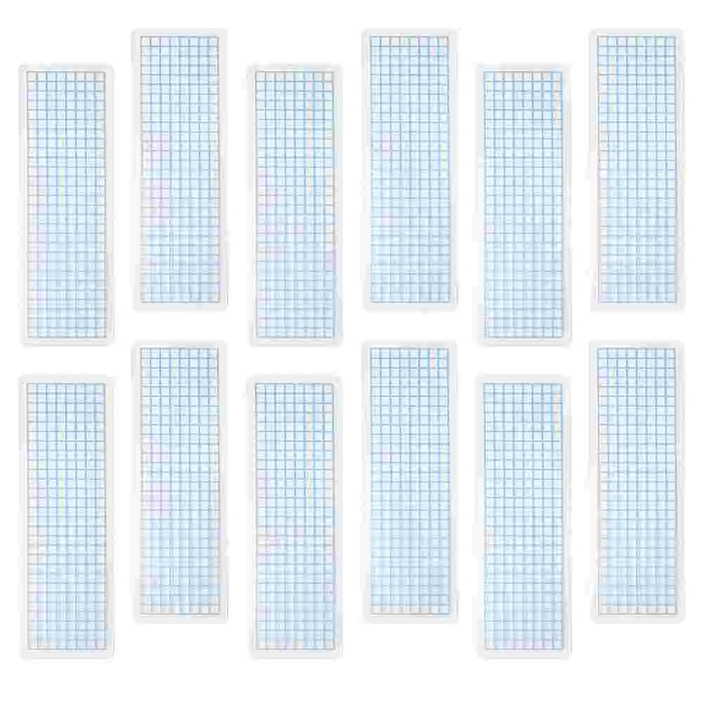 

40Pcs Tape Sample Board Washi Tape Separate Tape for Office School Supplies
