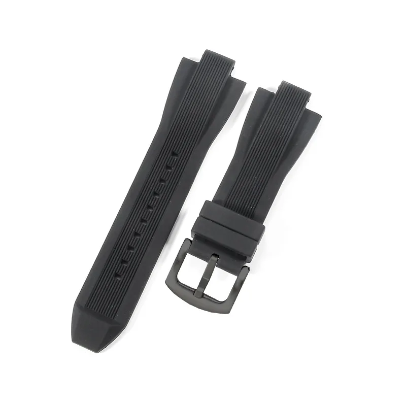 Durable Waterproof Silicone Rubber Watchband Strap Bracelet