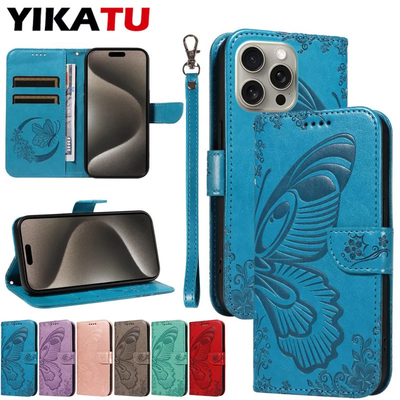 Magnetic Leather Wallet Flip Phone Case Cover