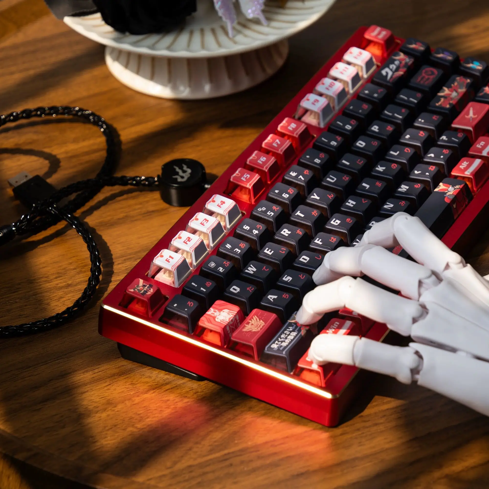 142 Keys Kamen Rider Kuuga Keycaps Anime DIY High Value Boys Gift