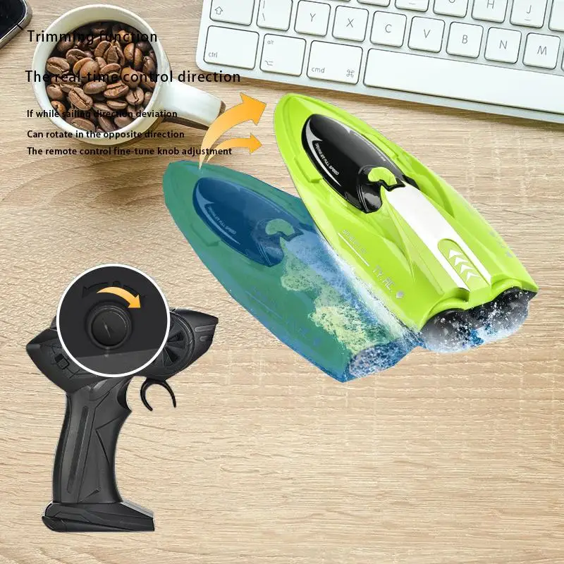 

High Speed Remote Control Twin Jet Racing Boat Water Spo