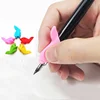 100/5pc Fish Pen Grip Holder Silicone Learning Writing Grip Posture Correction Tool For Pencil Grasp Writing Aid Grip Stationery 3