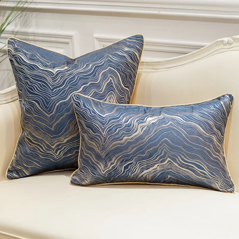 

Sofa Pillow Modern Simple30x50cm Pillow Cushion Model Room Hotel Backrest Waist Pillowcase Home Decor