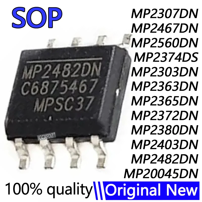 10 Pezzi MP2363DN-LF-Z - Regolatore Switching DC-DC In SOP-8, IC