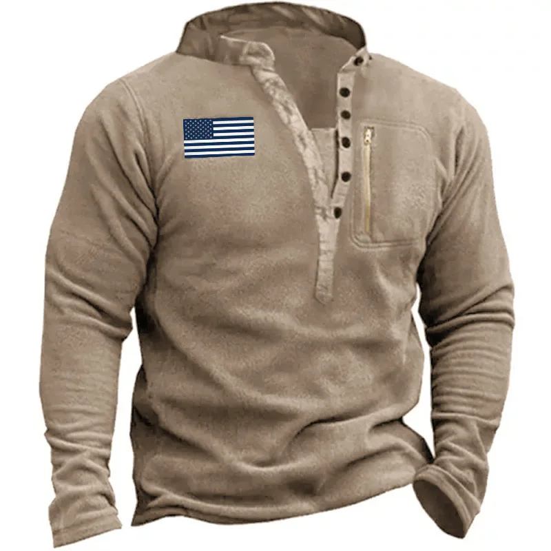 

New Embroidery Men's Sweatshirt Long Sleeve T-shirt Pullover Spring Autumn Jackets Tops Fleece Warm Tactical Sweatshirt for Men