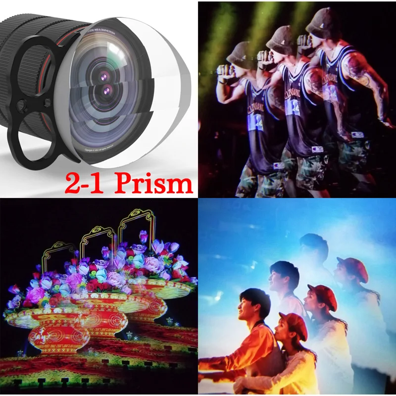 KnightX Hand Swirl Prism Spezialeffekt-Objektivfilter für Kamera, Porträt- und Landschaftsfotografie, Canon STAR ND, Handy – Detail 10