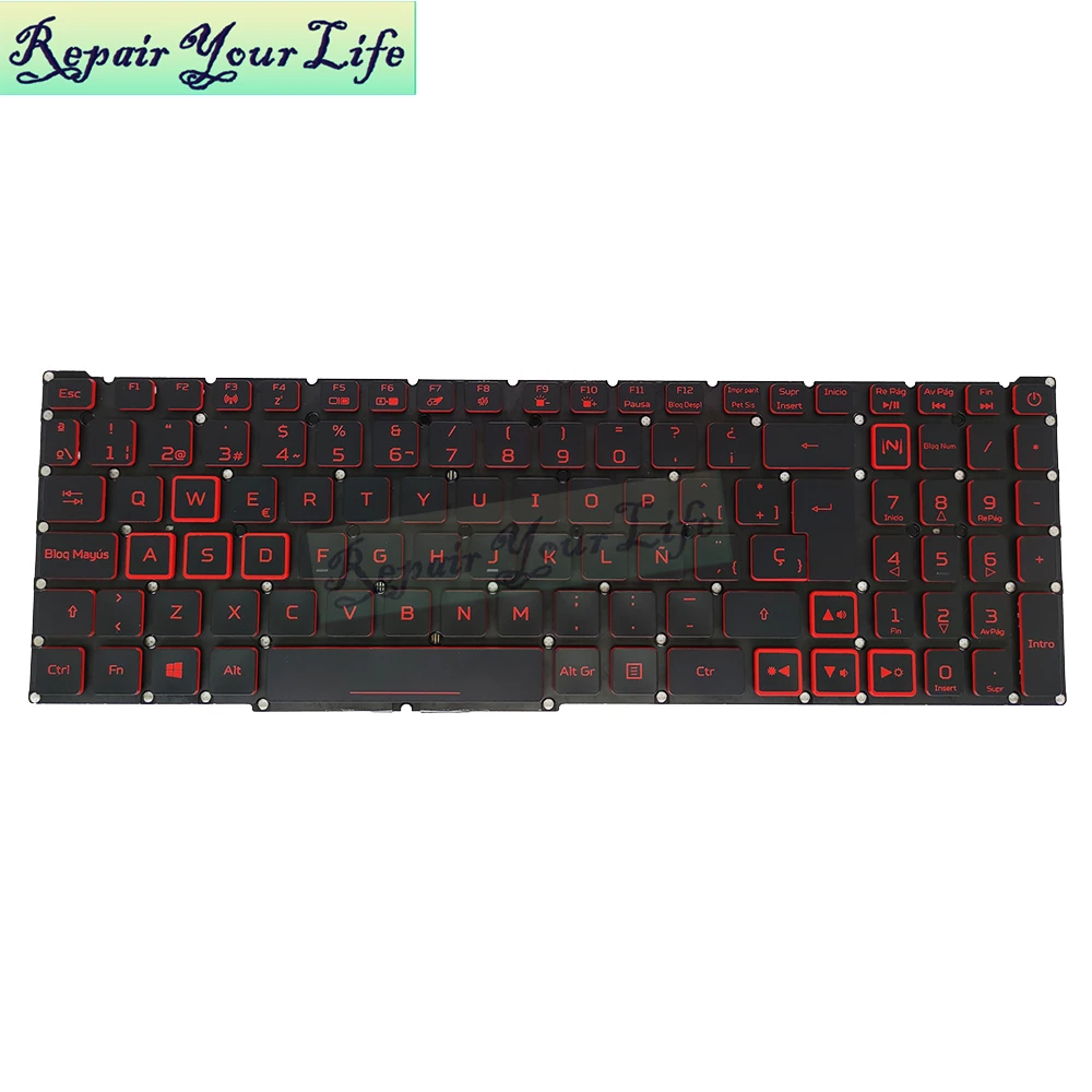 Multilingual Backlit Keyboard
