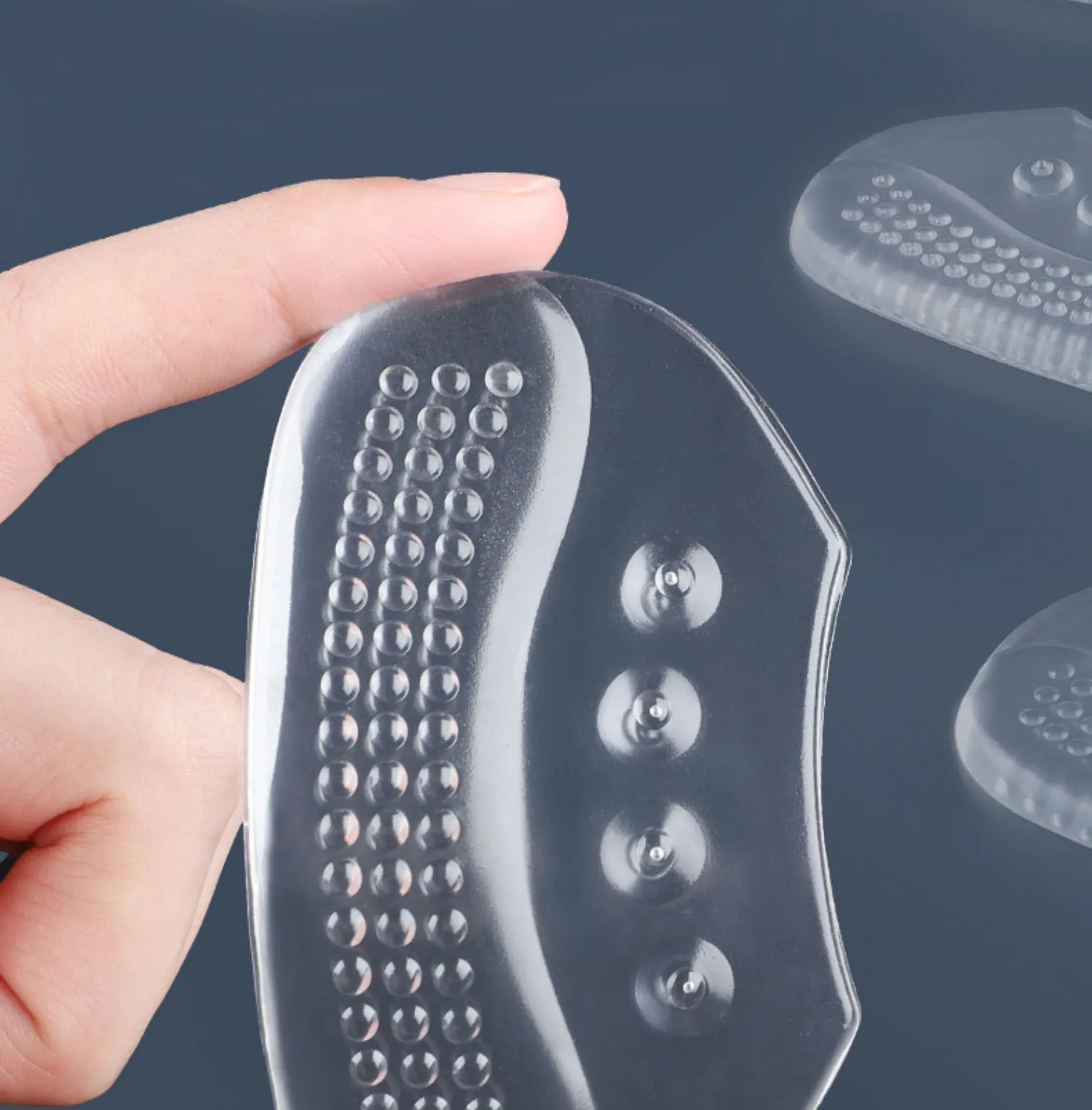 Silikon High Heels Ferse Aufkleber Schutz Turnschuhe Gel Einsätze Ferse Tassen Anti-Rutsch Größe Anpassen Schuh Pads für Anti-verschleiß Fuß Pad – Detail 5
