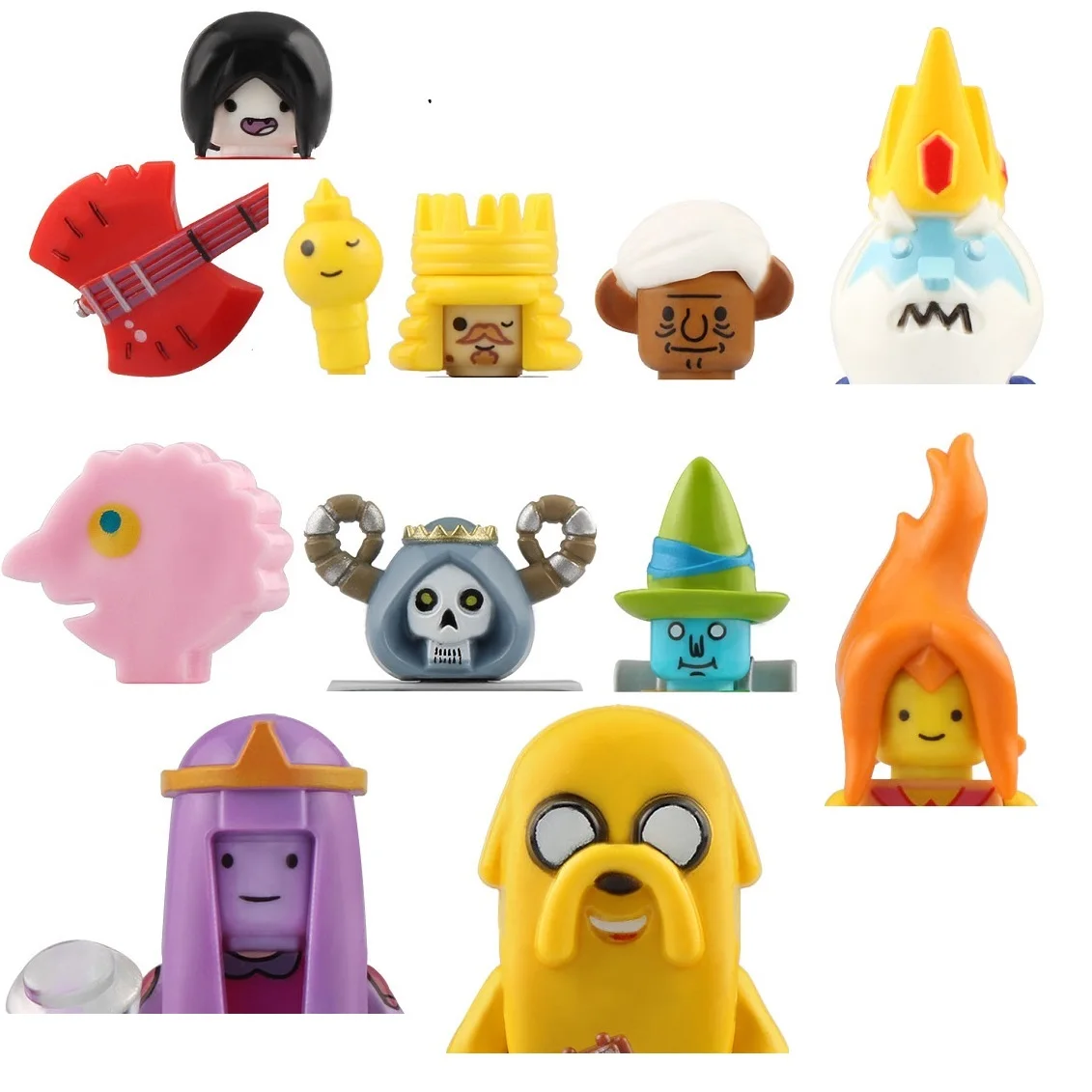 Pg8140 Pg8141 Serie Da Collezione Adventure Time Building Blocks Mini Action Figure Toys