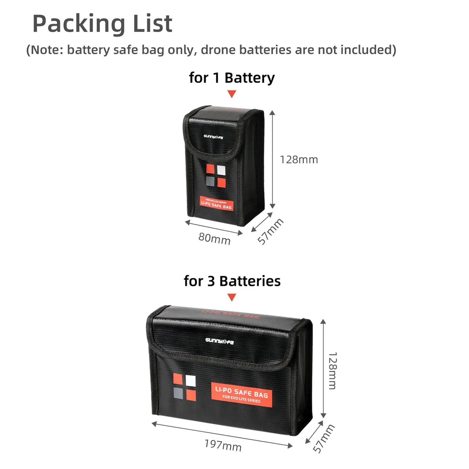 Lipo Battery Storage for Robotics Drone Accessories