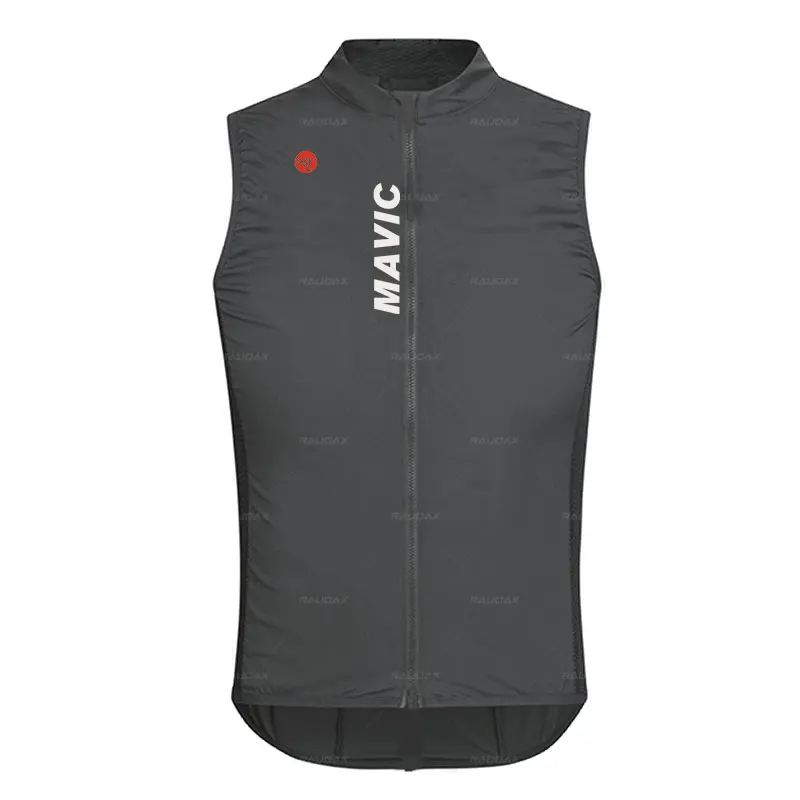 Rx Mavic New Bicycle Riding Vest Summer Windproof Vest Bicicletta Canotta Leggera Senza Maniche Highway Bicycle Riding Tank Top