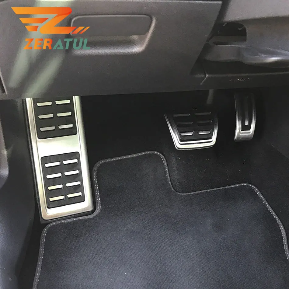 Car Pedals car pedals for Volkswagen VW Tiguan Allspace Passat B8 Golf 7 T-cross Tcross T-roc Troc Skoda Octavia A7 Seat Leon 5F MK3