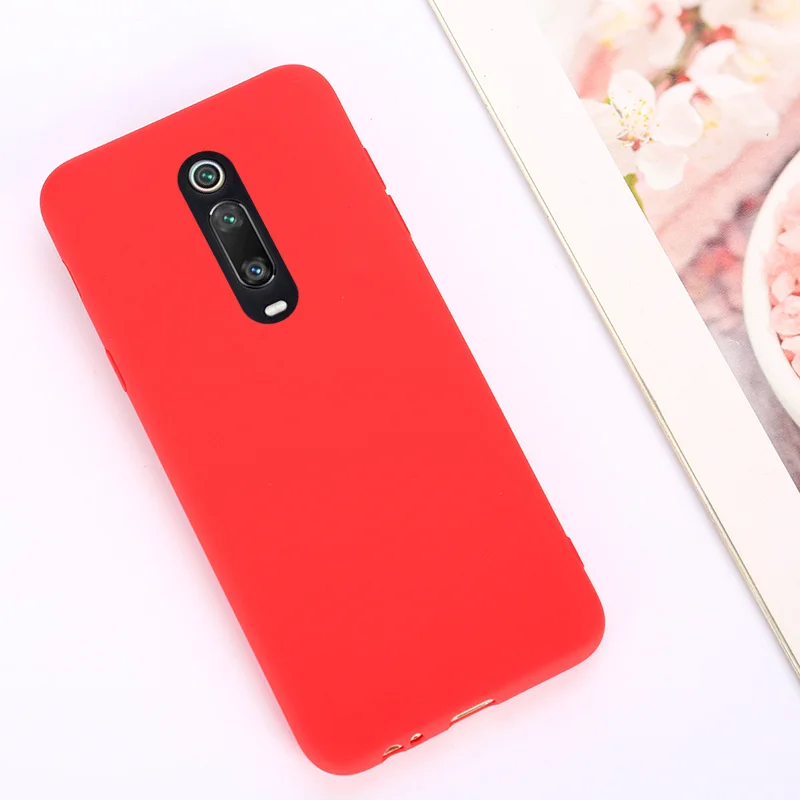 Premium Silicone Soft Shockproof Phone Case - Compatible with Xiaomi Mi 9T Pro/Redmi K20