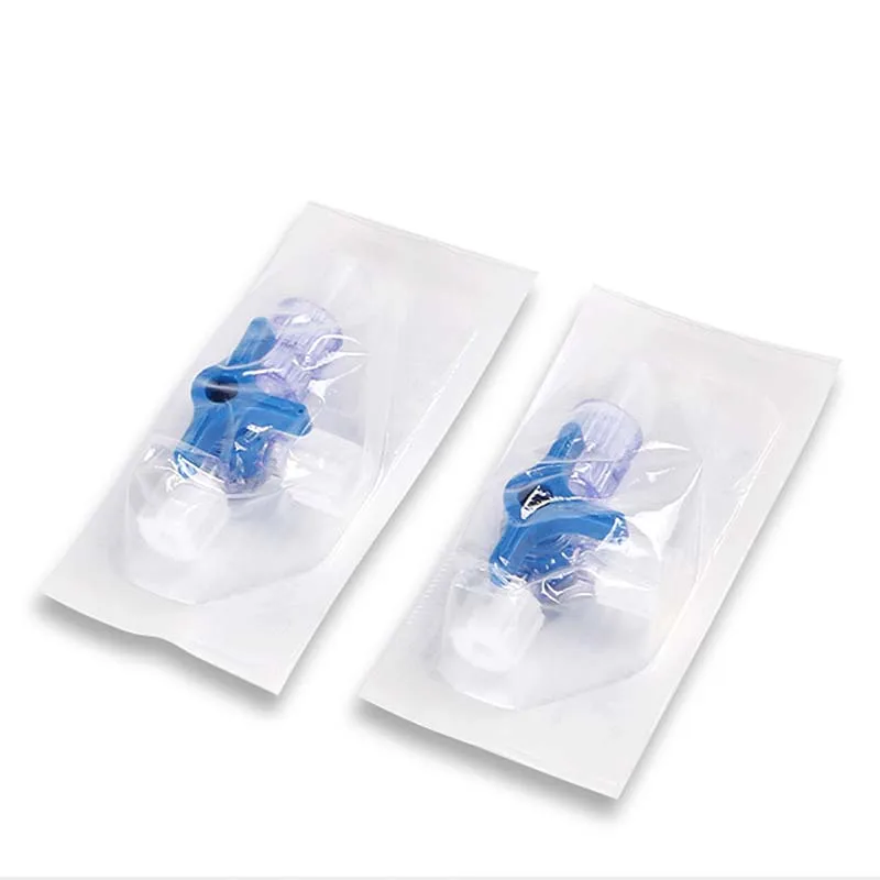 5pcs Disposable Sterile Medical Three-way Water Light Medicine Dispenser Infusion Syringe Conversion Connector Plug Valve
