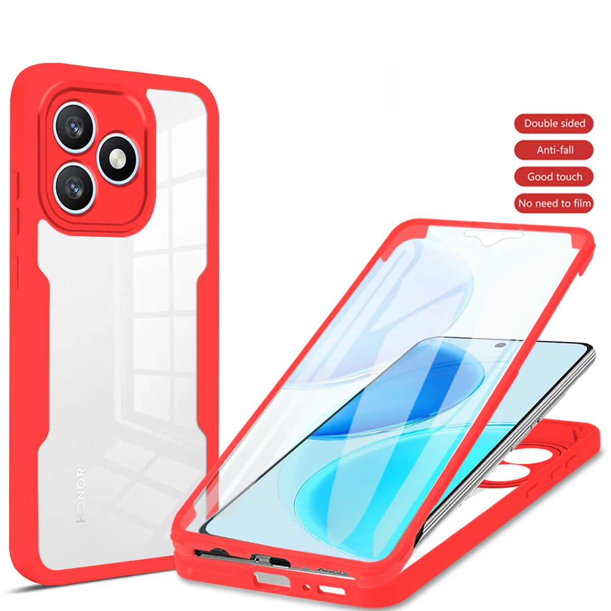 Ultra-Durable Full Body Protective Phone Case with 360° Double-Sided Coverage