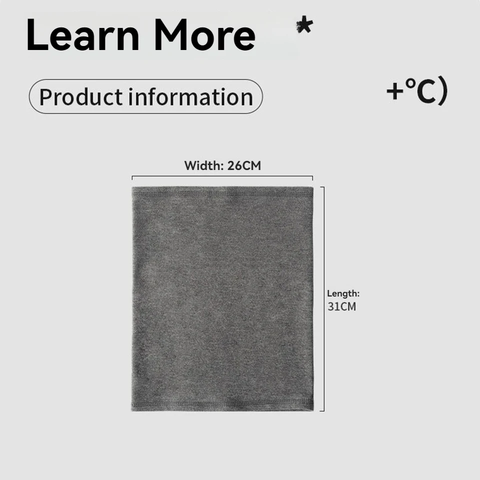 GTUBIKE Winter Multifunctional Thermal Neck Gaiter Cycling Face Cover Hiking Outdoor Warm Motorcycle Unisex Soft Neck Warmer