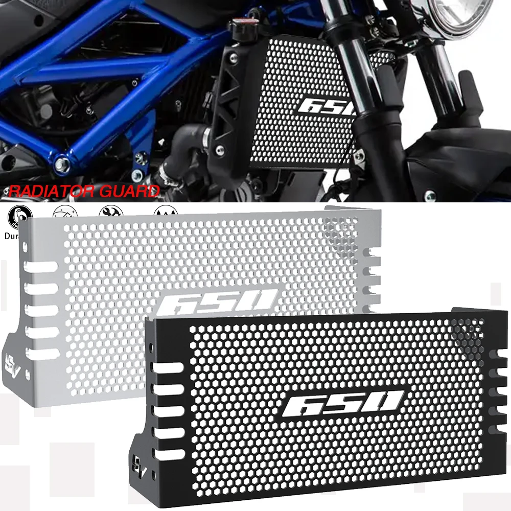 

2024 New Motorcycle Radiator Grille Guard Protector Cover FOR SUZUKI SV650X ABS 2018-2023 2022 2021 2020 2019 SV650 SV 650 650X