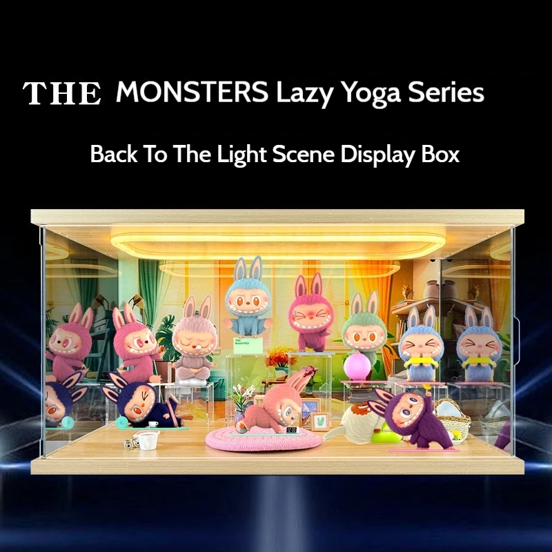 Suitable For Labuthe Monsters Lazy Yoga Series Blind Box Hand-Made
