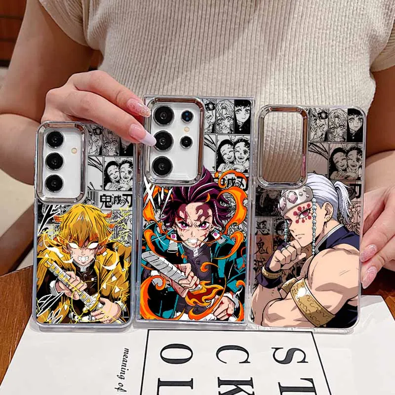 D-emons S-layers Anime Transparent Soft Phone Case