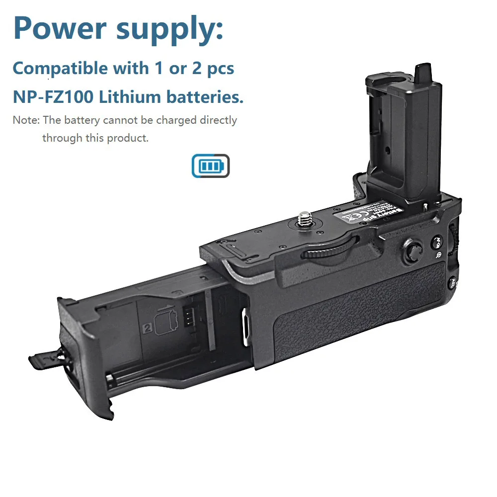 Mcoplus BG-A7IV Vertical Battery Hand Grip VG-C4EM for Sony A7RV A7RIV A9II A7IV A7SIII A1 Camera