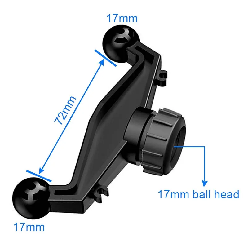 Soporte De Bola Para Garmin Nüvi Y Drive | Base Articulada Telebox Para Montaje Fijo En El Coche