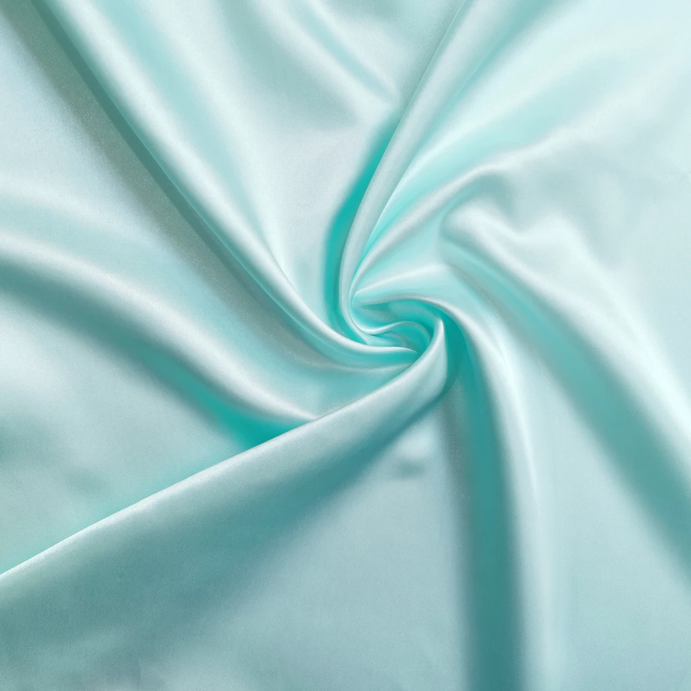 Massiver Satin, 58 Zoll breit | 1 Meter | 2 Meter | 5 Meter | Seidiger Schal zum Basteln, DIY-Stoff, Charmeuse-Grün – Detail 35